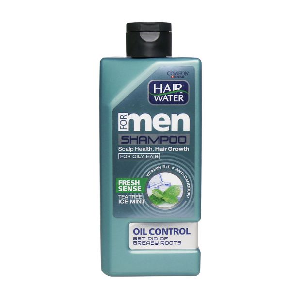 شامپو-مردانه-کامان-مناسب-موهای-دارای-شوره-و-چرب-410-میلی-لیتر---Comeon-Oil-Control-For-Oily-Hair-And-Men-Shampoo-410-ml