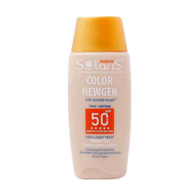 لوسیون-آبی-ضد-آفتاب-فاقد-چربی-spf50-کالر-نیوژن-سولاریس-آردن-75-میلی-لیتر---Ardene-Solaris-Color-Newgen-sunscreen-Lotion-Water-Gel-75-ml