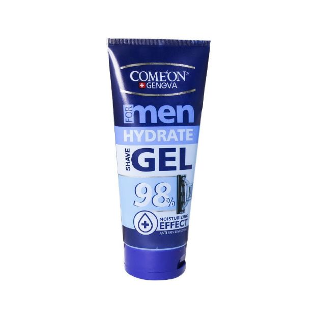 ژل-اصلاح-آبرسان-کامان-مخصوص-پوست-خشک-و-نرمال-175-میلی-لیتر---Comeon-Hydrate-Gel-for-men-175-ml