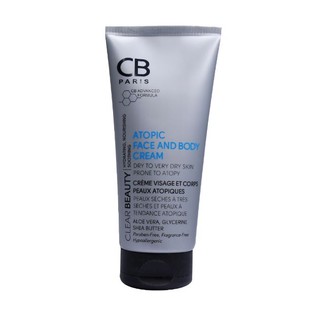 کرم-مرطوب-کننده-صورت-و-بدن-پوست-خیلی-خشک-سی-بی-پاریس---CB-Paris-Atopic-Face-and-Body-Cream