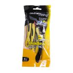 خودتراش-سه-تیغه-سری-متحرک-مستر-شیو-حاوی-ویتامین-E-و-آلوئه-ورا-4-عدد---Master-Shave-Ultra-Shave-3-Blades-Razors-4-Pcs