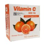 قرص-جویدنی-ویتامین-C-500-میلی-گرم-سیمرغ-دارو-عطار-60-عدد---Simorgh-Darou-Attar-Vitamin-C-500mg-60-Chewable-Tabs