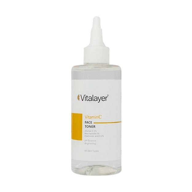 تونر-صورت-ویتامین-C-ویتالیر-200-میلی-لیتر---Vitalayer-Vitamin-C-Face-Toner-200-ml
