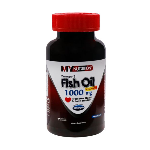 سافت-ژل-امگا-3-فیش-اویل-1000-میلی-گرم-مای-نوتریشن-60-عدد---My-Nutrition-Omega-3-Fish-Oil-1000-mg-60-Softgels