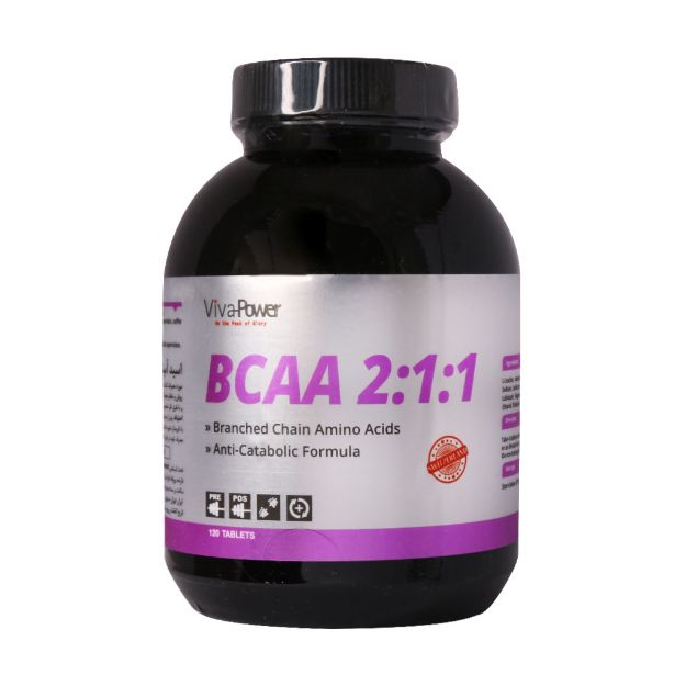 قرص-بی-سی-ای-ای-ویوا-پاور-120-عدد---Viva-Power-BCAA-120-Tabs
