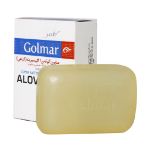 صابون-آلوئه-ورا-گلیسیرینه-گلمر-مناسب-پوست-خشک-و-حساس-100-گرم---Golmar-Aloverin-Aloe-Vera-Soap-For-Sensitive-&-Dry-Skin-100-g