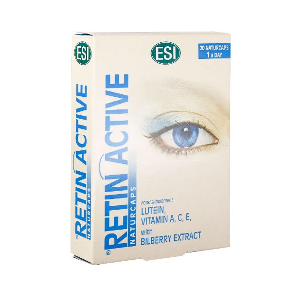 کپسول-رتین-اکتیو-اسی-کمک-به-حفظ-بینایی-طبیعی-چشم-20-عدد---Esi-Retin-Active-20-Caps