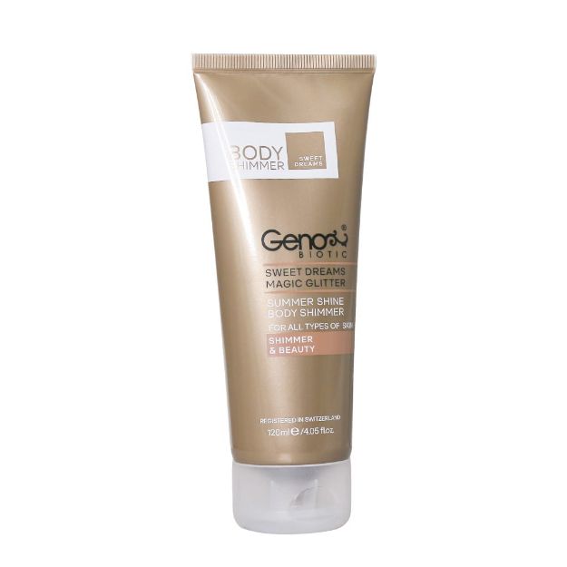 کرم-براق-کننده-بدن-ژنوبایوتیک-حاوی-اکلیل-های-طلایی-120-میلی-لیتر---Genobiotic-Shine-Body-Shimmer-120-ml