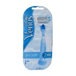 خودتراش ونوس اسموس ژیلت همراه با 2 تیغ یدک - Gillette Venus Smooth Razor 2 Blades