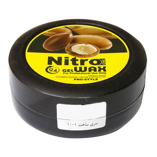 چسب-مو-نیترو-وان-حاوی-عصاره-روغن-آرگان-175-میلی-لیتر---Nitro-One-Gel-wax-contains-argan-oil-175-ml
