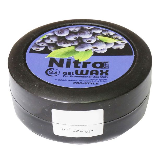 چسب مو نیترو وان حاوی عصاره بلوبری 175 میلی لیتر - Nitro One Gel wax contains blueberry 175 ml