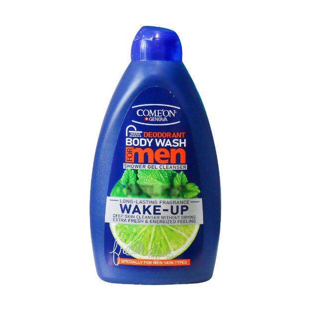شامپو-بدن-ژلی-مردانه-کامان-510-میلی-لیتر---Comeon-Deodorant-Body-Wash-For-Men-510-ml