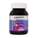 کپسول-ژلاتینی-روغن-گل-مغربی-1000-میلی-گرم-ابورنز-50-عدد---Aborns-Evening-Primrose-Oil-1000-mg-50-Soft-Gelatin-Capsules