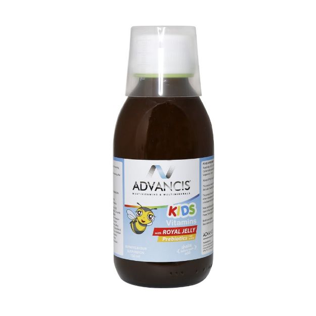 شربت-کیدز-ویتامینز-ادونسیس-همراه-با-رویال-ژلی-150-میلی-لیتر---Advancis-Kids-Vitamins-with-Royal-Jelly-150-ml