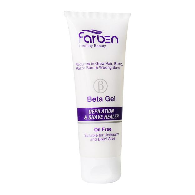ژل-بتا-فاربن-مناسب-برای-پس-از-اصلاح-اپیلاسیون-و-لیزر-75-میلی-لیتر---Farben-Beta-Gel-Depilation-and-Shave-Healer-75-ml