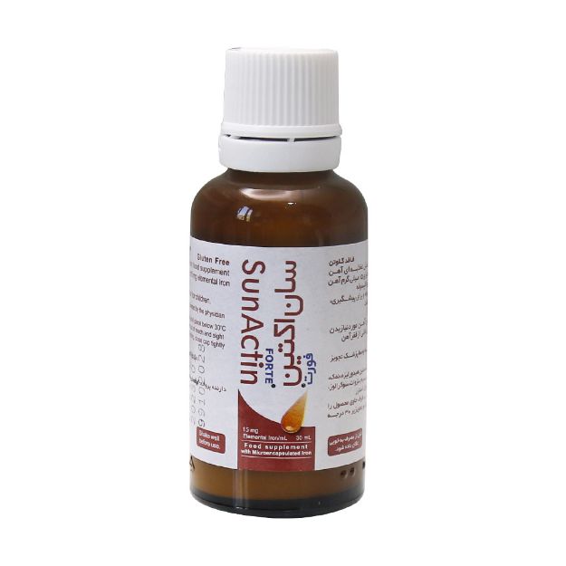 قطره آهن سان اکتین فورت ایده دارو طب 30 میلی لیتر بلوبری - Eadeh Darou Teb Sun Actin Forte Iron Oral Drop 30 ml