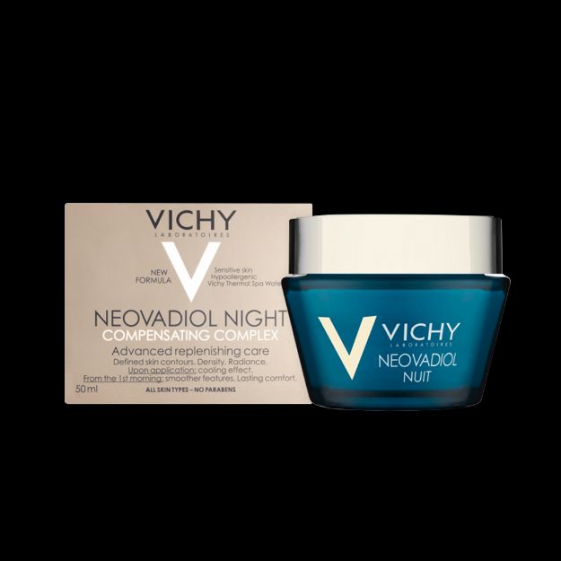 کرم-شب-ضد-چروک-نئووادیول-ویشی-مناسب-انواع-پوست-۵۰-میلی-لیتر---Vichy-Neovadiol-Night-Compensating-Complex-Day-Care-For-All-Skin-50-ml