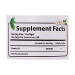 سافت ژل ویتامین D3 2000 واحد نورم لایف 60 عدد - Norm Life Vitamin D3 2000 IU 60 Soft Gels