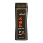شامپو-انرژی-بخش-3-در-1-آقایان-هیدرودرم-300-میلی-لیتر---Hydroderm-3-in-1-Shampoo-Shower-Shave-Energizing-300-ml