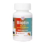 قرص-بیوتین-2500-میکروگرم-بنیان-سلامت-کسری-60-عدد---Bsk-Biotin-2500-Mcg-60-Tablets