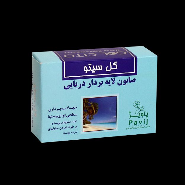 صابون لایه بردار دریایی گل سیتو ۱۲۵ گرم - Gol Cito Marine Exfoliating Soap 125 g