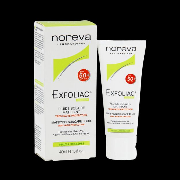 فلوئید-ضد-آفتاب-اکسفولیاک-نوروا-SPF50-حجم-۴۰-میلی-لیتر---Noreva-Exfoliac-SPF50⁺-Fluide-40-ml