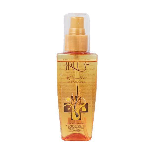 سرم-ترمیم-کننده-مو-آی-پلاس-حاوی-کراتین-100-میلی-لیتر---Iplus-Hair-Repairing-Serum-with-Keratin-100-ml