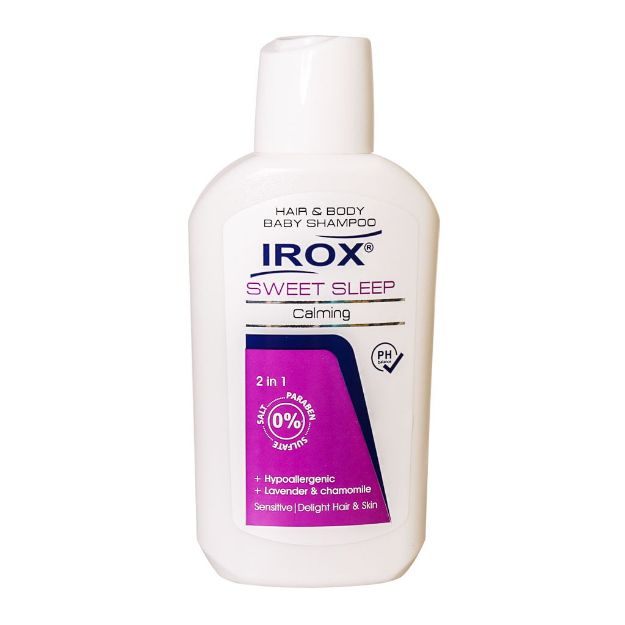 شامپو سر و بدن بچه ایروکس سوییت اسلیپ 2 در 1 حجم 200 گرم - Irox Sweet Sleep Hair and Body Baby Shampoo 2 in 1 200 g