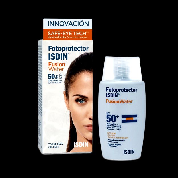 ژل-کرم-ضد-آفتاب-فیوژن-واتر-ایزدین-⁺SPF50-فاقد-چربی-۵۰-میلی-لیتر---Isdin-Fotoprotector-Fusion-Water-SPF50+-50-ml
