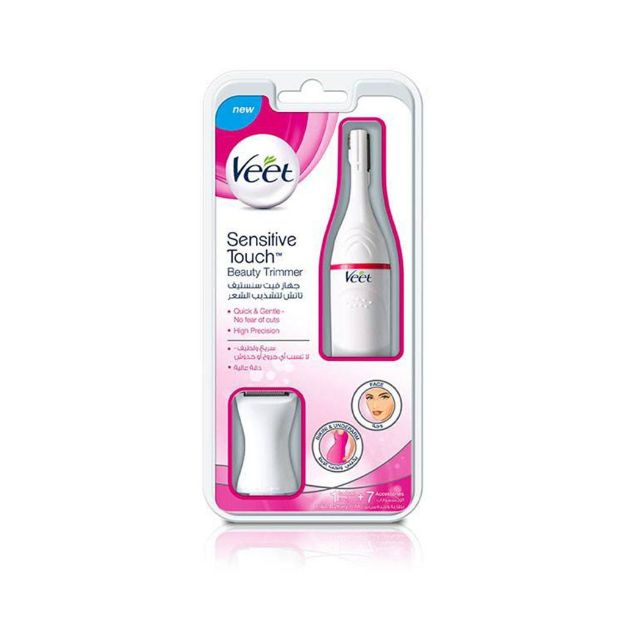 ماشین اصلاح صورت و بدن بانوان ویت مدل Sensitive Touch - Veet Sensitive Touch Beauty Trimmer