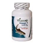 سافت-ژل-امگا-3-ویتاشور-شارک-1000-میلی-گرم-100-عدد---Vitasure-Omega3-1000-mg-100-Softgels