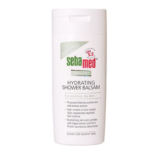 بالم شستشوی بدن سبامد مخصوص پوست خشک 200 میلی لیتر - Sebamed Anti dry Hydrating Shower Balsam for Dry Skin 200 ml