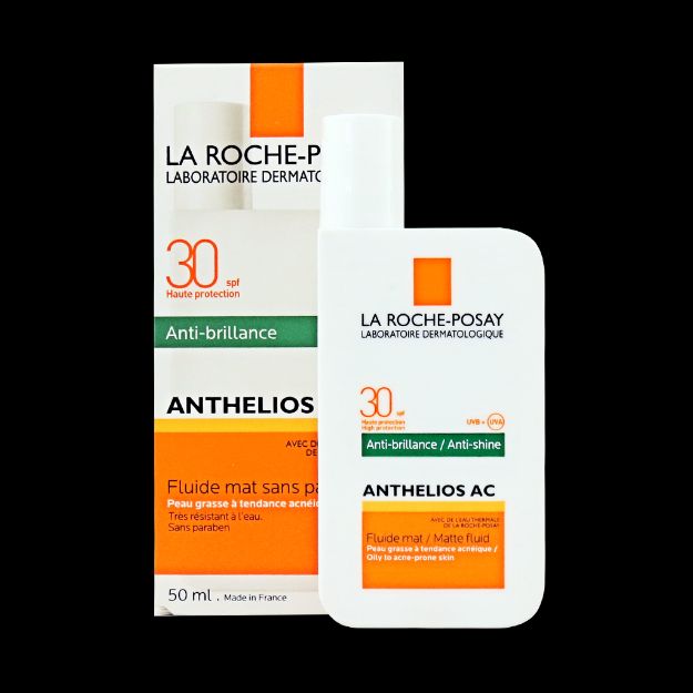 فلوئید-ضد-آفتاب-مات-ضد-آکنه-لاروش-پوزای-SPF30-مدل-آنتلیوس-AC-مناسب-پوست-های-چرب-و-دارای-جوش-حجم-۵۰-میلی-لیتر---La-Roche-Posay-Matte-Fluid-Anthelios-AC-SPF30-For-Oily-and-Acne-Prone-Skins-50-ml