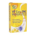 کپسول-ویتامین-C-زینک-سلنیوم-و-ویتامین-D3-دکتر-گیل-30-عدد---Dr-Gil-Vit-C-500-Zinc-Selenium-And-Vitamin-D3-30-Capsules
