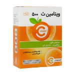 قرص-جویدنی-ویتامین-C-500-میلی-گرم-ایران-دارو-30-عدد---Iran-Daru-Vitamin-C-500-Mg-30-Chewable-Tablets