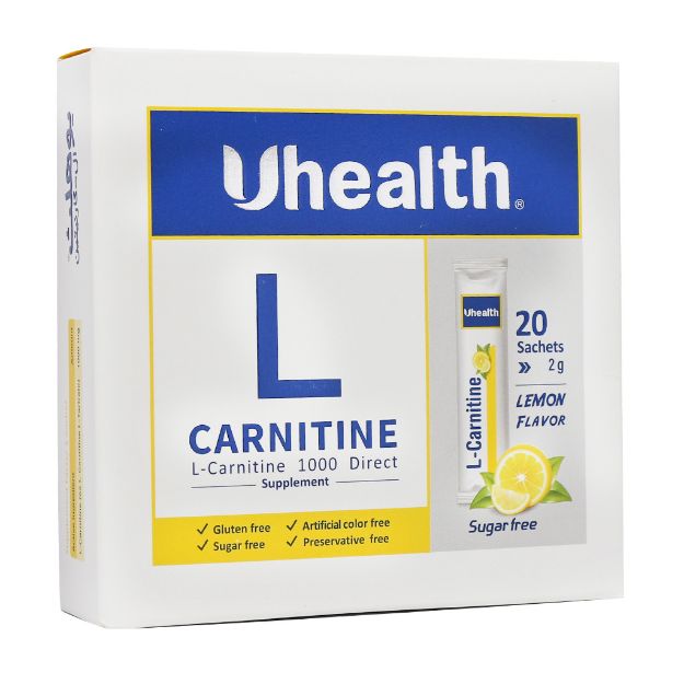 ساشه-ال-کارنیتین-یوهلث-فارمد-سلامت-سینا-20-عدد---Pharmed-Salamat-Sina-Uhealth-L-Carnitine-20-Sachets