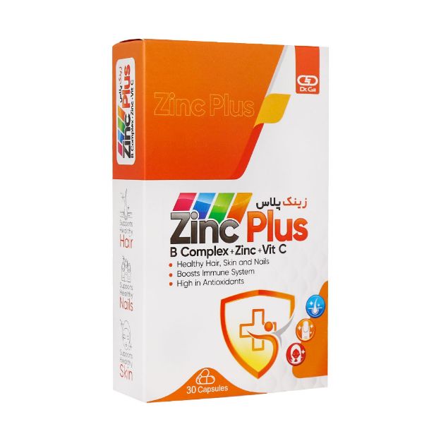 کپسول-زینک-پلاس-ب-کمپلکس-و-ویتامین-C-دکتر-گیل-30-عدد---Dr-Gill-Zinc-Plus-B-Complex-Zinc-Vitamin-C-30-Caps