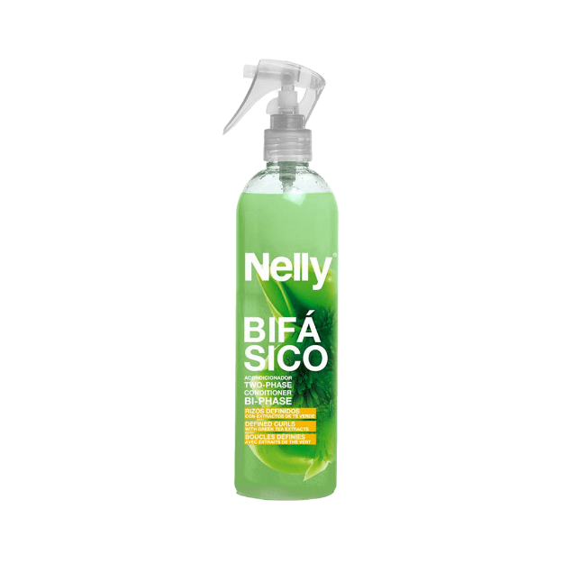 اسپری-دوفاز-چای-سبز-نلی-مخصوص-موهای-فر-و-مجعد-۴۰۰-میلی-لیتر---Nelly-Two-Phase-Bifasico-Green-Tea-Spray-400-ml