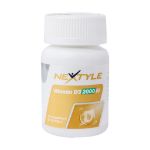سافت ژل ویتامین D3 2000 واحد نکستایل 60 عدد - Nextyle Vitamin D3 1000 IU 60 Softgels