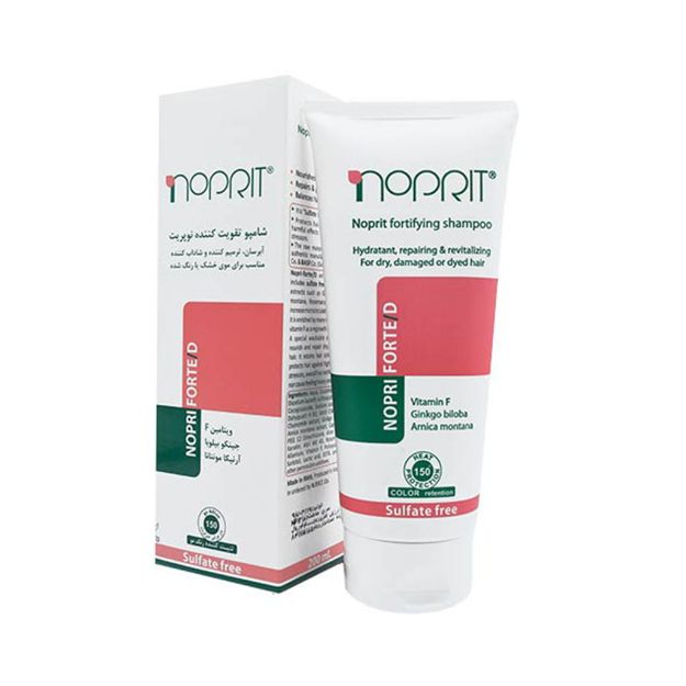 شامپو-تقویت-کننده-نوپری-فورت-دی-نوپریت-200-میلی-لیتر---Noprit-fortifying-shampoo-for-dry-damaged-or-dyed-hair-200-ml