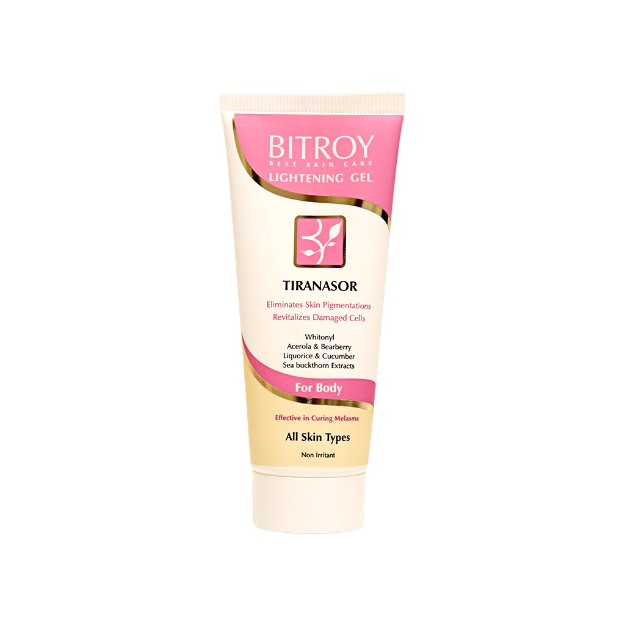 ژل-روشن-کننده-ی-صورت-و-بدن-بیتروی-۷۵-میلی-لیتر---Bitroy-Tiranasor-Lightening-Gel-75-ml