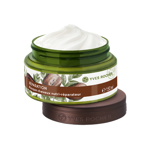 ماسک-بازسازی-کننده-مو-ایوروشه-مناسب-موهای-خشک-۱۵۰-میلی-لیتر---Yves-Rocher-Repair-Nutri-Mask-150-ml