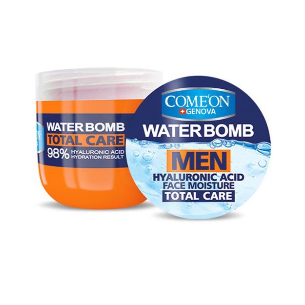 ژل-کرم-آبرسان-واتر-بمب-آقایان-مدل-Total-Care-کامان-200-میلی-لیتر---Comeon-Total-Care-Men-Water-Bomb-Hydrator-200-ml