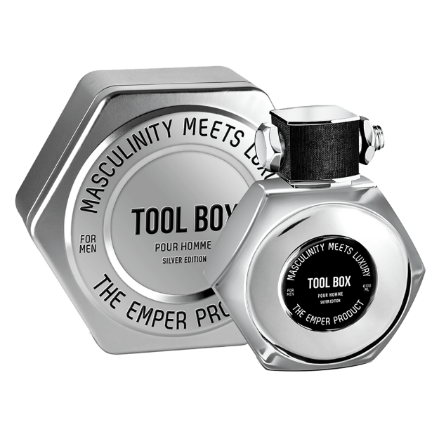 ادوتویلت-مردانه-امپر-مدل-Tool-Box-Silver-Edition-حجم-۱۰۰-میلی-لیتر---Emper-Tool-Box-Silver-Edition-Eau-De-Toilette-For-Men-100-ml