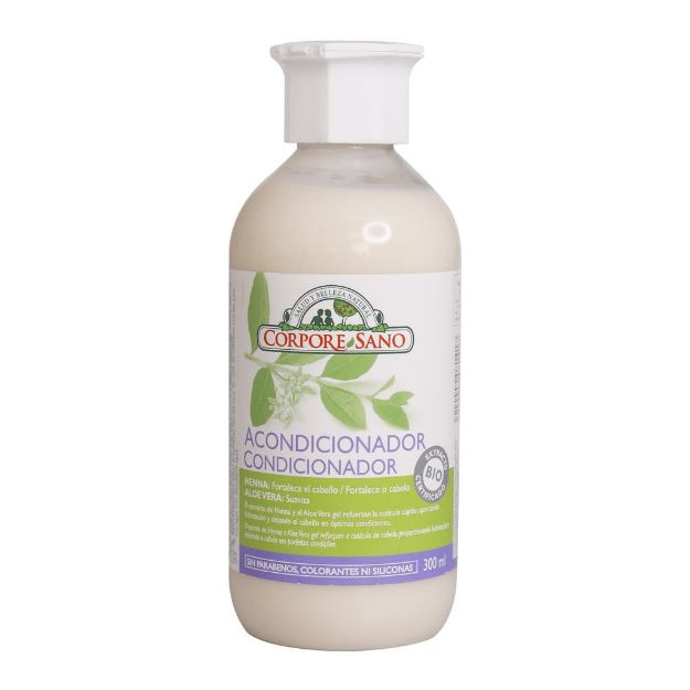 نرم-کننده-مو-کورپورسانو-حاوی-عصاره-حنا-و-آلوئه-ورا-300-میلی-لیتر---Corpore-Sano-Henna-and-Aloevera-Conditioner-300-ml