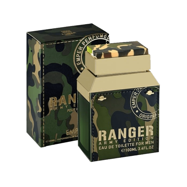 ادو-تویلت-مردانه-امپر-مدل-Ranger-Army-Edition-حجم-۱۰۰-میلی-لیتر---Perfume-Emper-Ranger-Army-Edition-Eau-De-Toilette-for-Men-100-ml