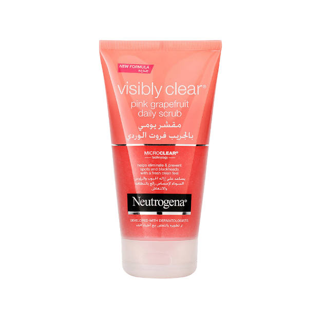 اسکراب-روزانه-گریپ-فروت-صورتی-نوتروژینا-۱۵۰-میلی-لیتر---Neutrogena-Visibly-Clear-Pink-Grapefruit-Daily-Scrub-150-ml