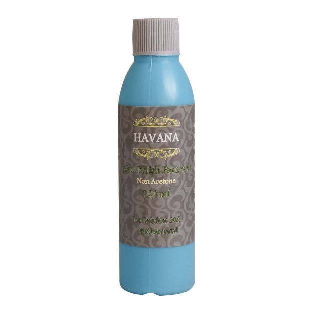 لاک-پاک-کن-بدون-استون-هاوانا-مخصوص-ناخن-کاشت-120-میلی-لیتر---Havana-Nail-Polish-Remover-Non-Acetone-120-ml