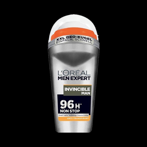 رول-ضد-تعریق-مردانه-لورآل-مدل-اینوینسیبل-۹۶-ساعته-۵۰-میلی-لیتر---Loreal-Men-Expert-Invincible-Roll-On-Deodorant-96h-50-ml
