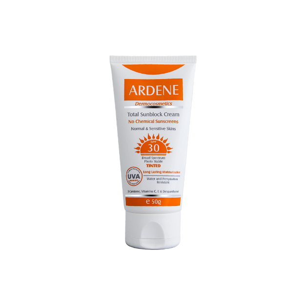 کرم-ضد-آفتاب-رنگی-SPF30-آردن-فاقد-جاذب-های-شیمیایی-مناسب-پوست-های-معمولی-و-حساس-۵۰-گرم---Ardene-Total-Sunblock-Tinted-Cream-No-Chemical-Sunscreens-SPF30-50-g